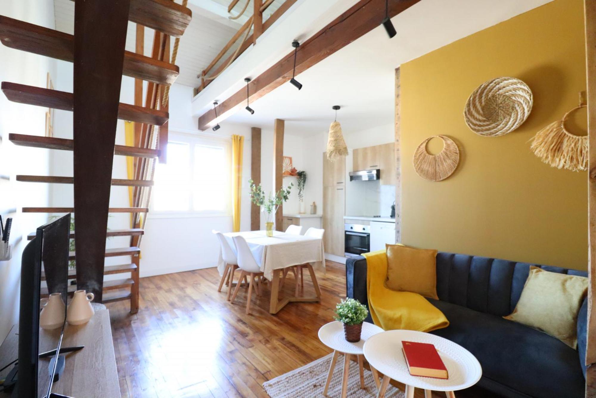 Le Boho - Charmant T3 Avec Climatisation Et Fibre Bergerac Oda fotoğraf