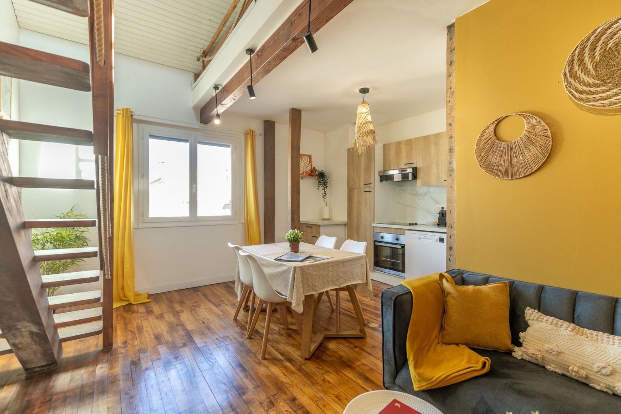 Le Boho - Charmant T3 Avec Climatisation Et Fibre Bergerac Dış mekan fotoğraf
